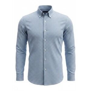 Bird Dog Bay Mens XL Gingham Button Down Shirt Long Sleeve Cotton Portugal